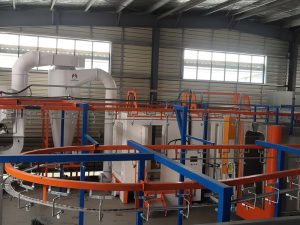 Powder-coating-processing-equipment-Continuous-processing-Large-scale-dust-collector-for-powder-recovery