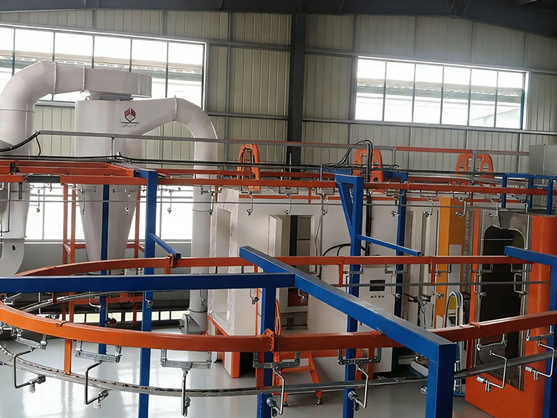 06.Powder-coating-processing-equipment---Continuous-processing---Large-scale-dust-collector-for-powder-recovery