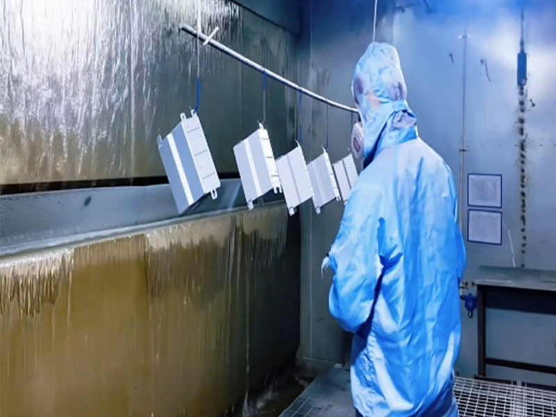 High-temperature-bread-oven-powder-coating-workshop